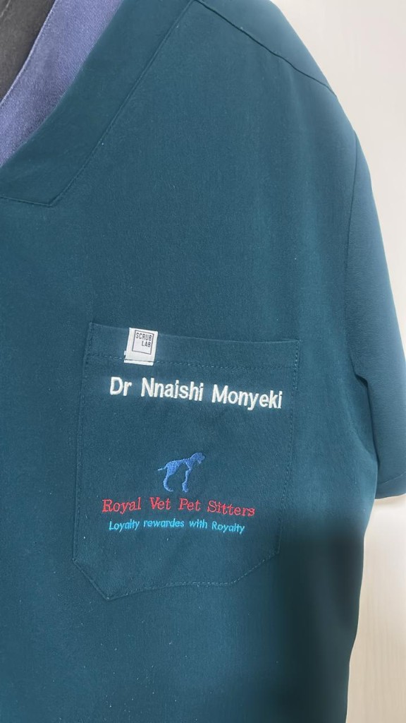 Dr Nnaishi Monyeki with a horse